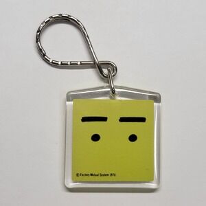1978 Factory Mutual System Keychain Be Aware Majority Loss Human Error Safety